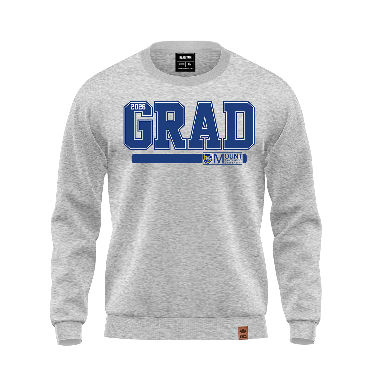 Mount Saint Vincent University Grad Crewneck