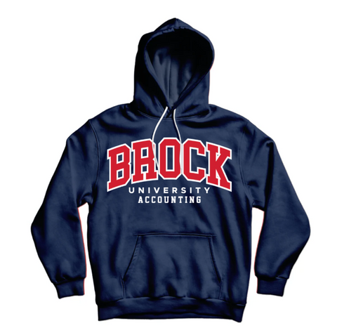 Brock University Program hoodie without personalization