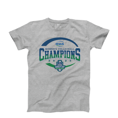 OUA Volleyball Women's Quigley Cup Champions Tshirt